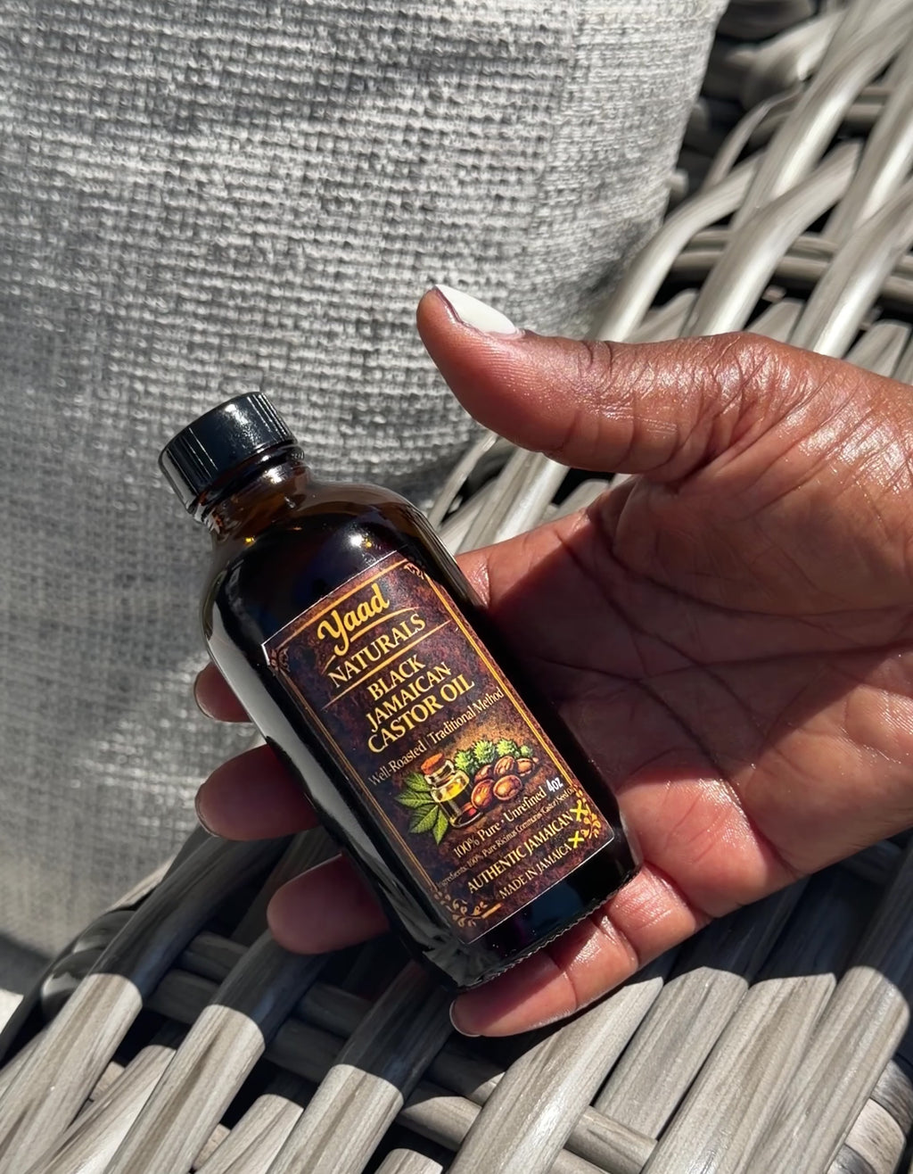 Yaad Naturals Dark Roasted Jamaican Castor Oil
