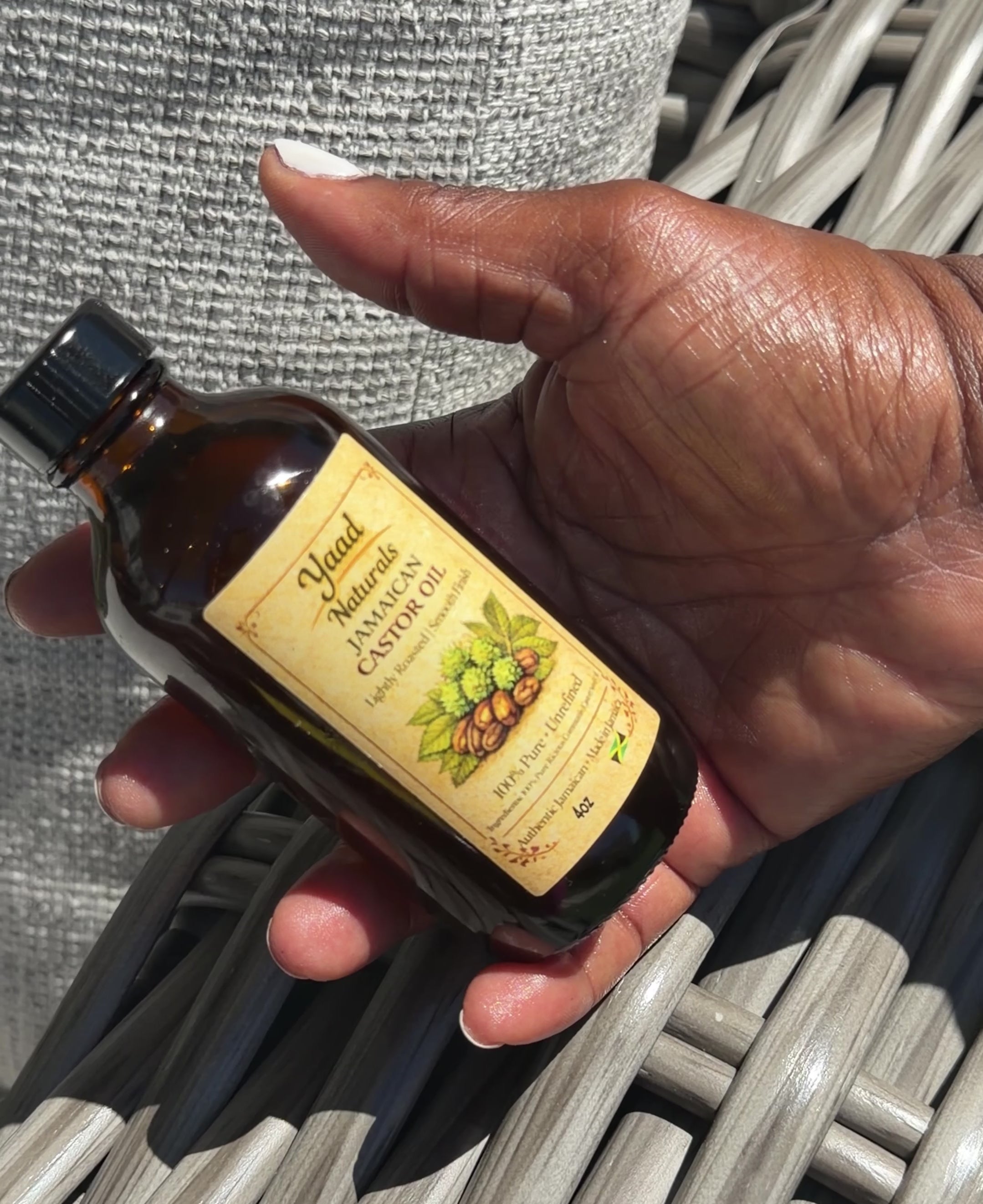 Yaad Naturals Lightly Roasted Jamaican Castor Oil